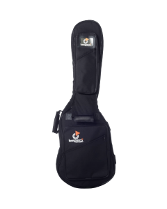 Bespeco BAG320EG electric guitar gig bag 25mm padding Oxford 600D Virtuoso Line black front view