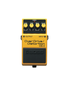 BOSS OS-2 OverDrive/Distortion Pedal with Color Control for Blending Overdrive and Distortion