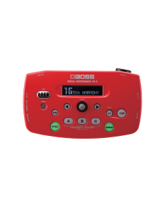 BOSS VE-5 Vocal Performer Vocal Effects Processor - Red