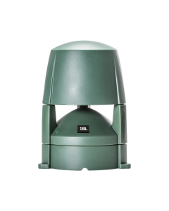 JBL Control 85M 5.25-inch two-way coaxial landscape speaker with 360° coverage and weather-resistant design for outdoor music and paging systems.