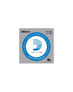 D'Addario PL016 Plain Steel Ball End .016