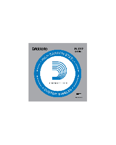 D'Addario PL017 Plain Steel Ball End .017