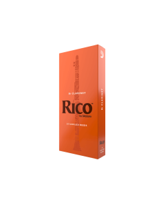 D’Addario Rico Bb Clarinet Reeds Strength 2 – 25-Pack