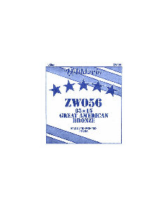 D'Addario ZW056 SINGLE ACOUSTIC GUITAR STRING