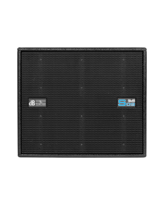 dBTechnologies DVA S09 DP 15" Active Bandpass Subwoofer - Black 