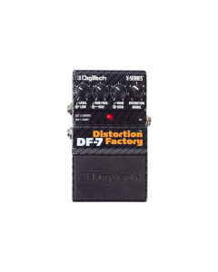 DigiTech DF-7 Distortion Factory multi distortion guitar effects pedal top view