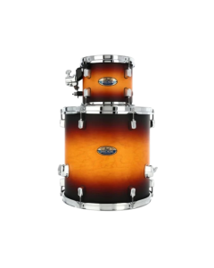 Pearl Decade Maple DMP814P/C #225 2-Piece Add-On Pack (8"×7" Tom / 14"×14" Floor Tom / TH-900S / ADP-20) – Classic Satin Amber Burst