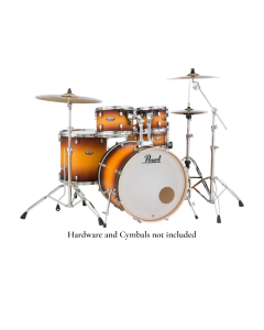 Pearl Decade Maple DMP925SP/C 5-piece shell pack Classic Satin Amburst with 22-inch bass drum, toms, floor tom and snare drum