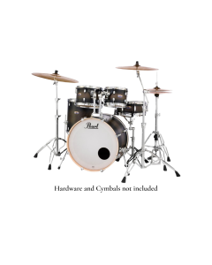 Pearl Decade Maple DMP925SP/C Satin Black Burst 5-piece shell pack with 22-inch bass drum, toms, floor tom and snare drum