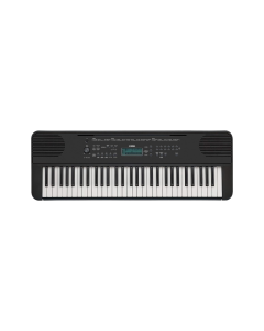 Yamaha PSR-E360B black 61-key portable keyboard with touch-sensitive keys, LCD display and learning functions