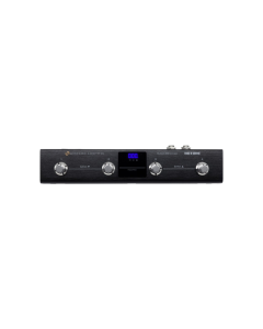 Hotone EC-4 Ampero Control 4 switch Bluetooth MIDI foot controller with four programmable footswitches, 100 banks, Bluetooth MIDI, USB MIDI, standard MIDI, two TRS CTRL/EXP jacks and 3-digit LED display