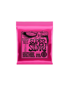 Ernie Ball P02223 Super Slinky Nickel Wound Electric Guitar Strings 9-42 Gauge