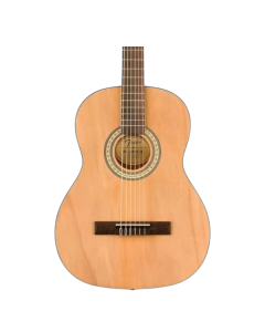 Fender FA-25N nylon-string classical guitar in natural finish with spruce top, walnut fingerboard and beginner-friendly design