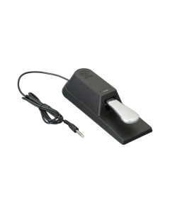 Yamaha FC3A piano-style sustain pedal with half-pedaling support, acoustic piano pedal feel, rubber non-slip underside and 1/4-inch connector for expressive sustain control on compatible digital pianos, keyboards, synthesizers and stage pianos