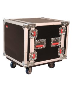Gator G-TOUR 10U CAST - 10U, Standard Audio Road Rack w/ Casters