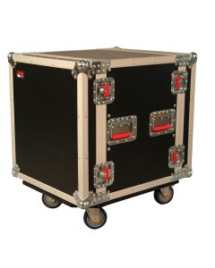 Gator G-TOUR 12U CAST - 12U, Standard Audio Road Rack Case w/ Casters