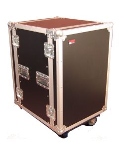 Gator G-TOUR 14U CAST - 14U, Standard Audio Road Rack Case w/ Casters
