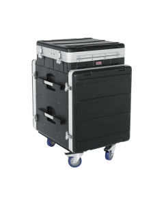 Gator GRC-10X12 PU 10U Top and 12U Side Console Audio Rack