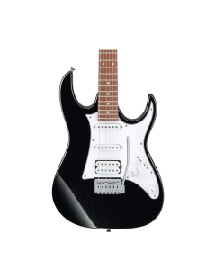 Ibanez GIO Series GRX40-BKN electric guitar in Black Night finish with HSS pickups, poplar body and T106 tremolo bridge
