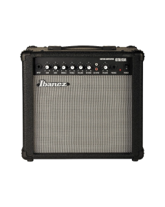 Ibanez GTA15R 15 watt guitar combo amplifier with 6 inch speaker, EQ controls and reverb for practice and home use