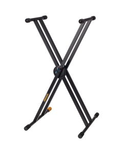 Hercules KS120B EZ-LOK Single-X Keyboard Stand with 5 Height Settings