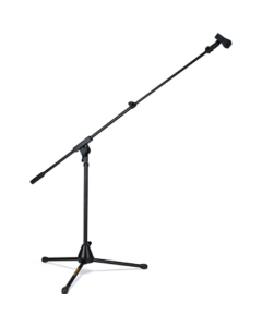 Hercules MS540B Low Profile Telescoping Boom Microphone Stand