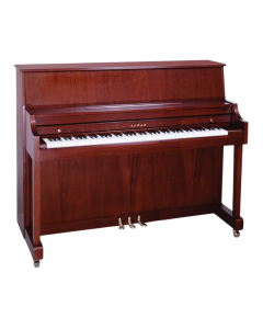 Kawai 506N institutional upright piano in satin mahogany finish with solid spruce soundboard and Ultra-Responsive Direct Blow Action