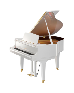 Kawai GL-10 Baby Grand Piano - Polished Snow White