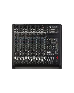 Montarbo MCR16FX 14 channel audio mixer professional effects console front view