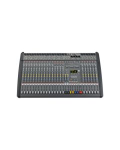 Dynacord PowerMate 2200-3 22 channel powered mixing console front view