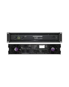 Dynacord SL 900 professional 2 channel power amplifier rack mount front view