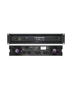 Dynacord SL 1200 2 channel power amplifier rack mount professional front view