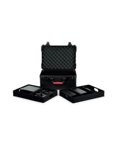 Gator GM-7W-TSA - ATA Molded Case for 7 Wireless Mics; TSA Latches