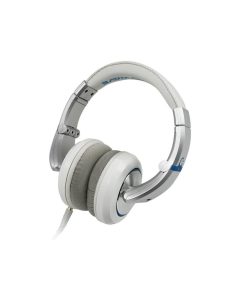 Numark Electrowave DJ headphones with 50mm drivers, isolating design, wired connection, and foldable structure for DJ mixing and studio monitoring.