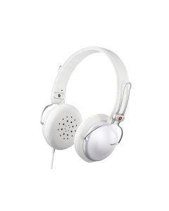 Pioneer SE-MJ151 on-ear wired headphones with 40mm drivers, cushioned ear pads, adjustable headband, and lightweight design for stereo music listening.