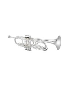 Jupiter JTR500N Bb trumpet nickel-plated finish student model with case