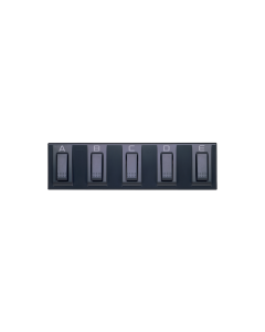Korg EC-5 external controller with five programmable footswitches for hands-free control of compatible Korg arranger keyboards.