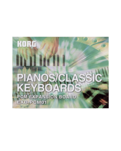 Korg EXB-PCM01 Pianos and Classic Keyboards expansion board for Korg workstation synthesizers