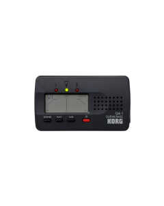 Korg GA-1 digital guitar and bass tuner featuring a clear needle-style display