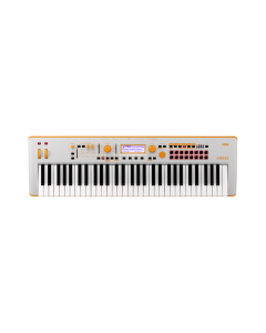 Korg KROSS 2 GO 61-key Gray Orange synthesizer workstation keyboard for stage and studio performance