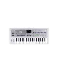 Korg microKORG 2 37-Key Synthesizer and Vocoder Keyboard - Metallic White