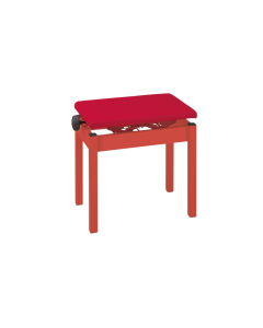Korg PC-300RD Adjustable Height Piano Bench - Red