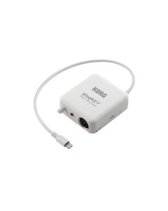 Korg plugKEY Mobile MIDI & Audio Interface for iOS - White