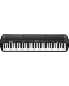 Korg SV-2 88-key stage vintage piano with RH3 weighted hammer action keyboard, vintage electric piano sounds, and hands-on control panel.