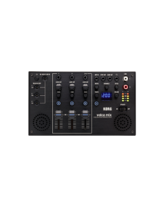Korg Volca Mix four-channel analog performance mixer with built-in speakers and power distribution
