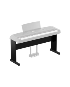 Yamaha L-300 wooden keyboard stand for DGX-670 digital piano in black finish