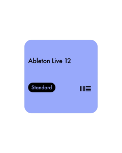 Ableton Live 12 Standard digital music production software with unlimited audio and MIDI tracks, 13 software instruments, 42 audio effects, 13 MIDI effects and 38+ GB of sounds for professional music production, recording and live performance
