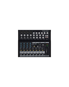 Mackie Mix12FX 12-channel analog audio mixer with built-in effects 4 mic preamps 3-band EQ stereo inputs and headphone output for live sound