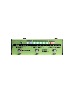 Valeton MES-2 Dapper Bass Mini Effects Strip Compact Bass Multi Effects Pedal with Essential Bass Effects Tone Shaping Controls for Practice Live Performance and Studio Use