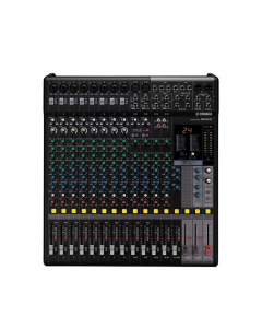 Yamaha MG16X CV 16-channel stereo mixer with SPX effects, D-PRE preamps and professional audio controls for live sound and studio use